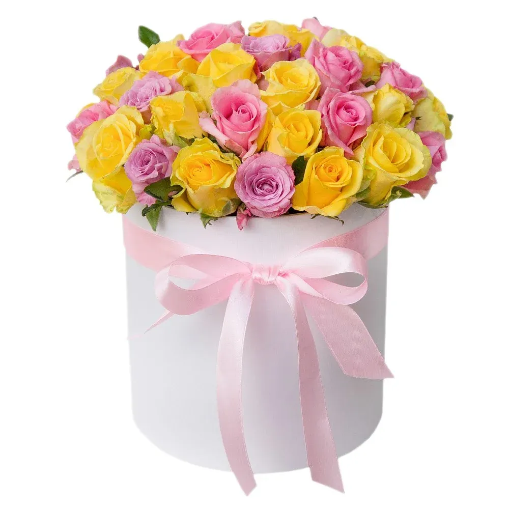 Цветы в коробке Маленькая лиза